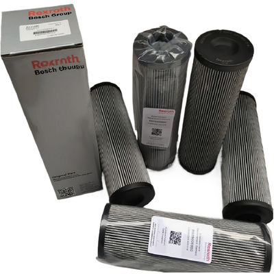 PH718-05 Cartuchos de filtro hidráulico de presión Rexroth con medios de filtración de fibra de vidrio