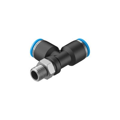 Festo QSTL-1/8-8 Accesorios hidráulicos neumáticos QSTL Serie T Accesorios R 1/8 Hombre A 8 mm