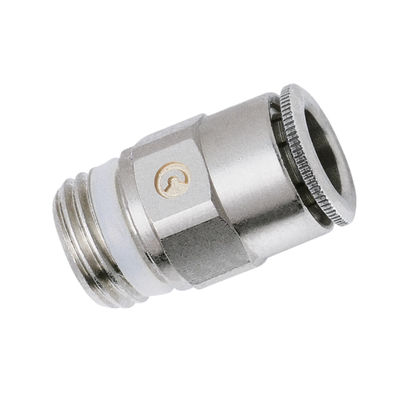 Camozzi S6510 4-1/4 Accesorios neumáticos Proveedores Accesorios súper rápidos de latón Serie 6000