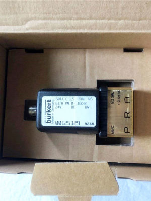Burkert 00125329 3/2 Válvula de solenoide de vía 16 Bar 24v Normalmente cerrada G1/8