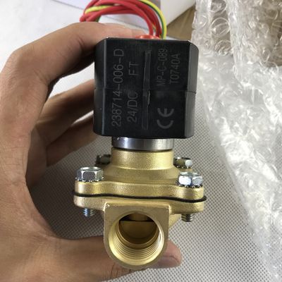 ASCO EF8210G003 120/60AC de latón de 2 vías 3/4 en válvula de solenoide normalmente cerrada Servicio general
