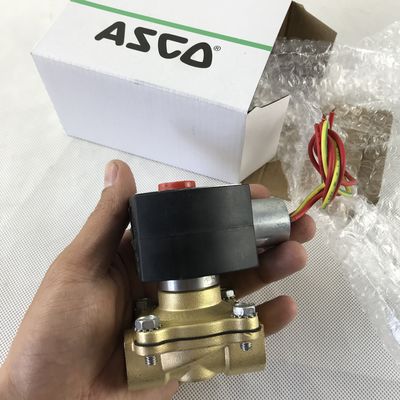 ASCO EF8210G003 120/60AC de latón de 2 vías 3/4 en válvula de solenoide normalmente cerrada Servicio general