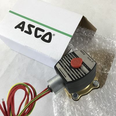 ASCO EF8210G003 120/60AC de latón de 2 vías 3/4 en válvula de solenoide normalmente cerrada Servicio general