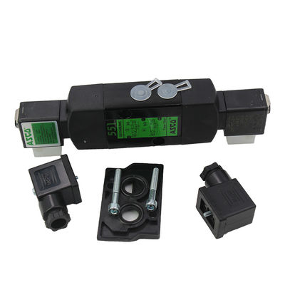 Válvula de solenoide ASCO 551 SCG551A002MS Conexión de panel Doble bobina