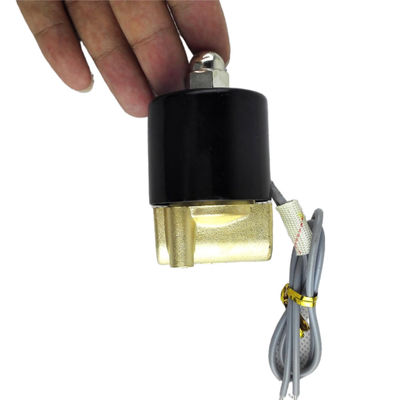 Valva de solenoide de la serie 2W 2W025-08 normalmente cerrada 1/4 "Válvula de aire y agua