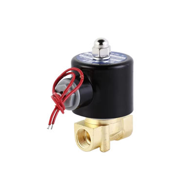 2W040-10 válvula de solenoide de operación directa de 2 vías de latón 3/8 pulgadas