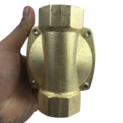 N/O 2W400-40 de dos vías 1-1/2" de gas agua eléctrica neumática válvula de solenoide agua aire normalmente abierto
