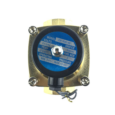 2W500-50 Válvula de solenoide Conmutador de control de vapor de agua 2 pulgadas Solenoide normalmente abierto