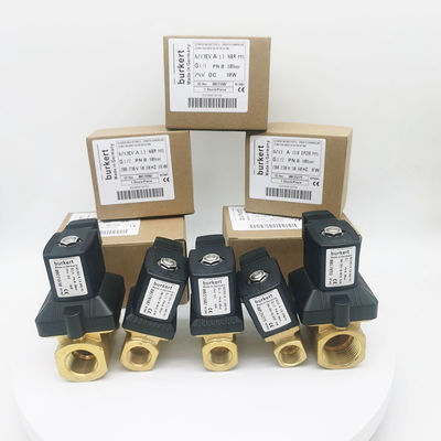 El valor de la presión de la válvula de voltaje de corriente continua del solenoide de Burkert de 220 V será de 0 a 10 bar '00126201