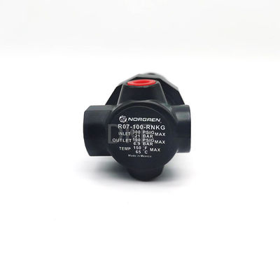 Norgren G 1/8 Regulador neumático R07-100-NNKG, 1/8 de pulgada, 20bar máximo.