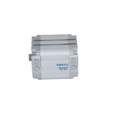 cilindro neumático de pistón de hilo masculino con barril de aluminio ADVU-40-60-P-A