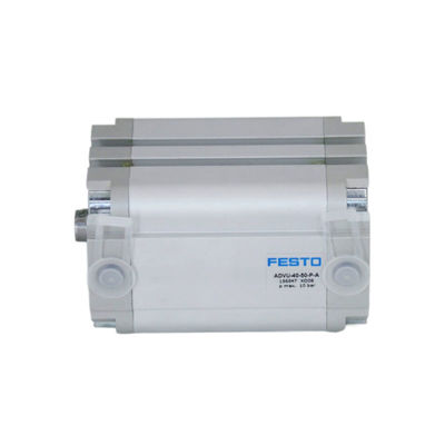 ADVU-63-50-P-A cilindro neumático de aire adecuado para ambientes de -20 °C a 80 °C