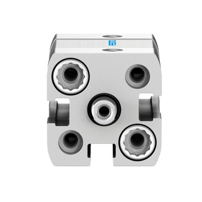 ADN-12-5-A-P-A cilindro neumático de pistón de la serie ADN de doble acción de 20 mm de carrera de 12 mm de barra de aleación de aluminio forjado