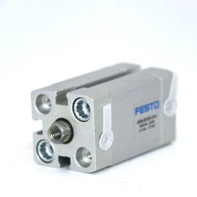 ADN-12-40-A-P-A 536210 cilindro de pistón compacto de aleación de aluminio de 12 mm con carrera de 40 mm para aplicaciones industriales