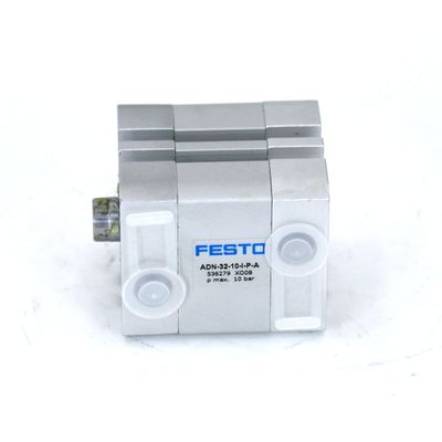 ADN-32-10-A-P-A FESTO cilindro de aire neumático 536269 Trazo 10 mm Diámetro del pistón 32 mm hilo de la varilla del pistón M10x1.25