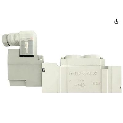 SMC SY7120-5LZD-C6 Válvula de solenoide de 2 posiciones con puerto único de un solo toque Tamaño ø6 DC24V