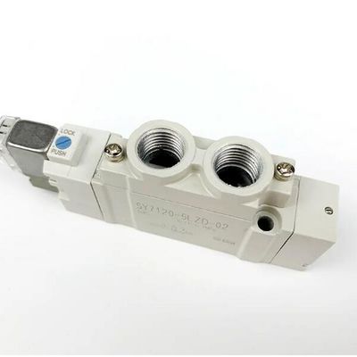 SY7120-5LZD-C4 Válvula de solenoide neumática SMC Un toque de puerto de ajuste tamaño Ø4 DC24V 2 Posición única