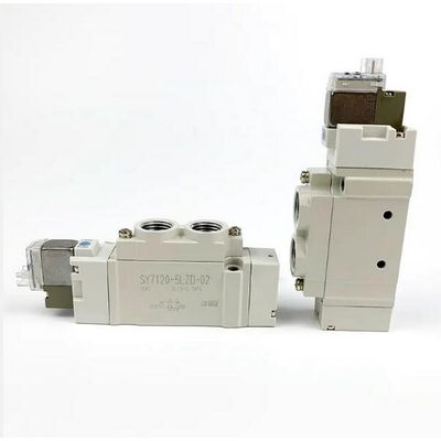 SY7120-5LZD-C4 Válvula de solenoide neumática SMC Un toque de puerto de ajuste tamaño Ø4 DC24V 2 Posición única