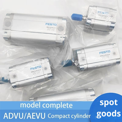 G1/8 ADVU-100 Actuador neumático de caña de pistón en aleación de aluminio