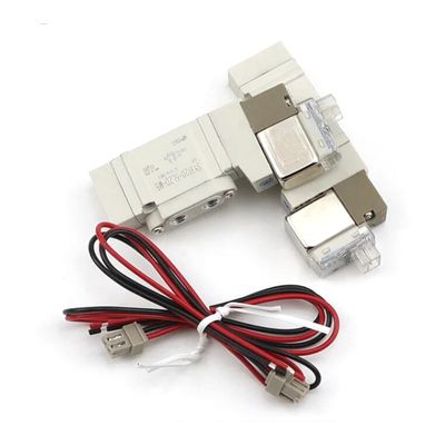 SY5220-5LZD-C4 Válvula de solenoide SMC 2 posición doble DC24V con un solo toque Tamaño del puerto Ø4