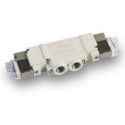 SMC SY5220-6LZD-01 DC12V Tamaño de puerto 1/8 Tubo de hilo de válvula de solenoide neumático 2 Posición Doble
