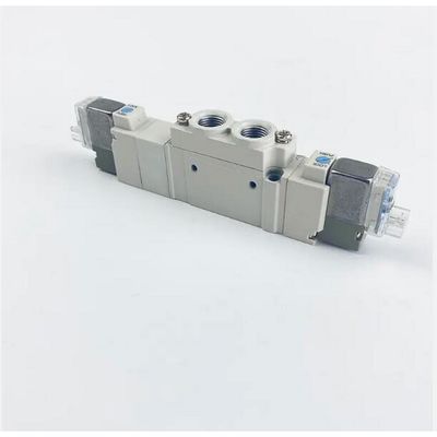 SMC SY5220-5LZD-01 DC24V Tamaño de puerto 1/8 Tubo de hilo de válvula de solenoide neumático 2 Posición Doble