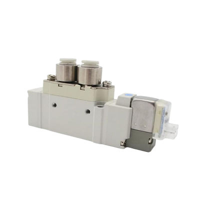 Válvula de solenoide SY5120-5LZD-C4 SMC Con un solo toque tamaño del puerto de conexión Ø4 DC24V 2 posiciones