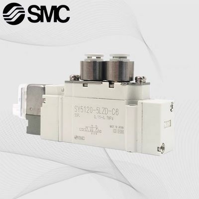 Válvula de solenoide SY5120-6LZD-01 SMC2 Posición de puerto único DC12V Tamaño de 1/8 tubo de hilo