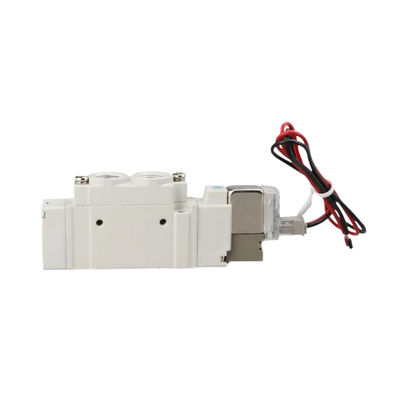 SY3420-6LZD-C8 SMC Centro de escape de 3 posiciones Válvula de solenoide neumático DC12V Tamaño del puerto Ø8