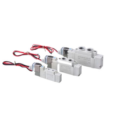 SY3420-6LZD-C8 SMC Centro de escape de 3 posiciones Válvula de solenoide neumático DC12V Tamaño del puerto Ø8