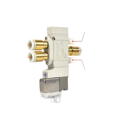SY3420-6LZD-M5 Válvula solenoide SMC M5 X 0.8 Centro de escape de 3 posiciones DC12V
