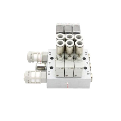 SY3320-6LZD-C8 Válvula solenoide SMC de 3 posiciones Centro cerrado DC12V Tamaño del puerto Ø8