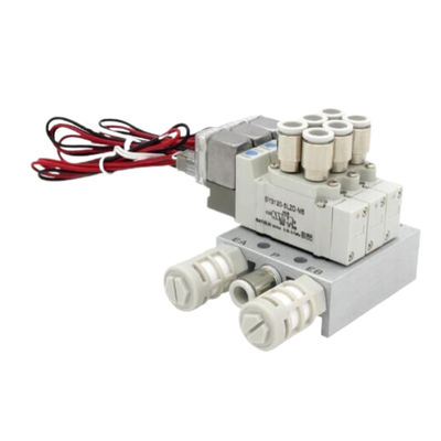 SY3320-6LZD-C8 Válvula solenoide SMC de 3 posiciones Centro cerrado DC12V Tamaño del puerto Ø8