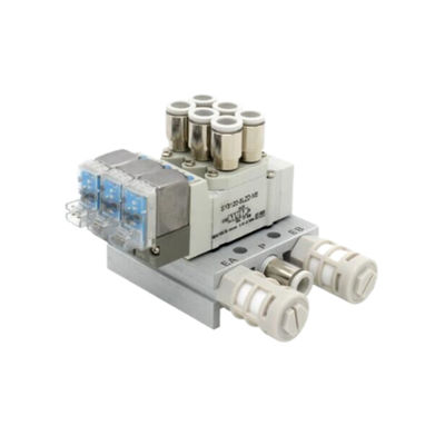 SY3320-6LZD-C8 Válvula solenoide SMC de 3 posiciones Centro cerrado DC12V Tamaño del puerto Ø8