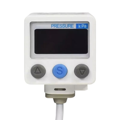 ZSE30A-01-P SMC Interruptor de presión digital Presión de vacío R1/8 Pantalla de dos colores PNP Colector abierto 1 salida