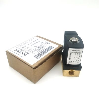 BURKERT 00126138 6014C Normalmente cerrado G1/4 2.0 orificio de flujo AC24V 8W válvula de chorro de cuerpo de latón