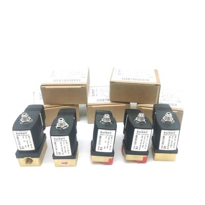 Burkert 00125341 6014C Válvula de solenoide cerrada normalmente G1/8 2.5 Agujero de flujo DC24V AC24V AC220V