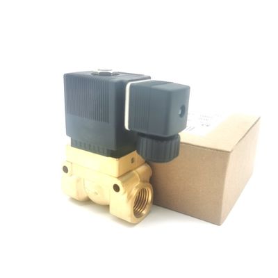 00126201 6014 D Normalmente BURKERT válvula electromagnética abierta G1/8 2.0 Agujero de flujo AC220V 8W Cuerpo de válvula de latón 32 * 32 0~10bar
