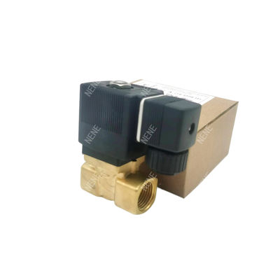 00126202 Burkert válvula solenoide G1/8 2.5 Agujero de flujo AC24V 8W 6014 D Cuerpo de válvula de latón normalmente abierto 32 * 32 0~6bar