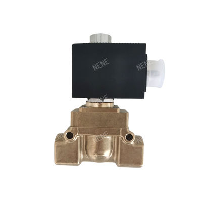 Válvula electromagnética 00126161 burkert 6014 D Acción directa Conexión de la placa inferior Normalmente abierta 2.0 Agujero de flujo DC24V 8W Cuerpo de válvula de latón 0~10bar