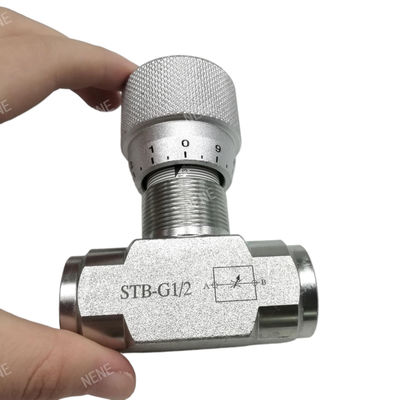 Válvula de control de velocidad del motor del cilindro hidráulico STB-G1/4