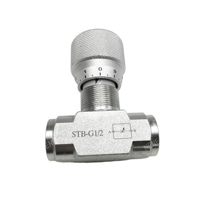 Válvula de control de velocidad del motor del cilindro hidráulico STB-G1/4