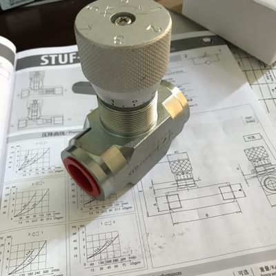 Válvula de aceleración de precisión con escala STB-G1/4 STB-G3/8 STB-G3/4 STB-G1 Válvula de aceleración hidráulica