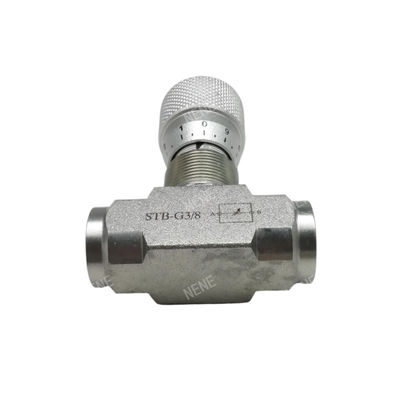 Válvula de control de velocidad del cilindro de aceite STB-G1 Válvula de control de caudal Válvula de aceleración hidráulica
