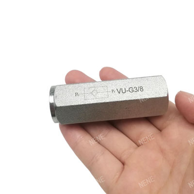 Tipo de tubo válvula hidráulica VU-G3/8 de gran diámetro válvula de un solo sentido roscada Fabricante Fuente Ventas directas