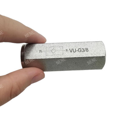 Tipo de tubo válvula hidráulica VU-G3/8 de gran diámetro válvula de un solo sentido roscada Fabricante Fuente Ventas directas