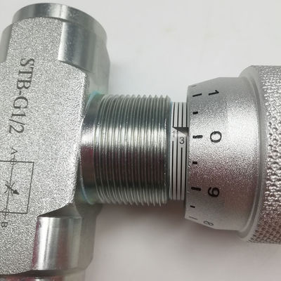 Válvula de presión hidráulica STB-G1/2 de filtración SAE Clase 4 o superior