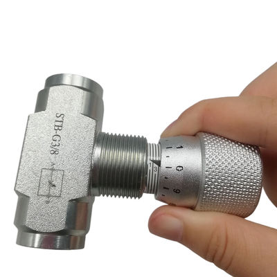 Válvula de control hidráulico duradero STB-G3/8 45 a 2000 Ssu 6 a 420 CSt