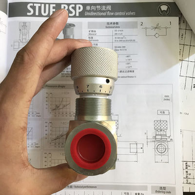 Válvula de control hidráulico para fluido de viscosidad STB-G1 10-500 mm2 ⁄ S