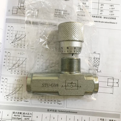 Válvula de control de flujo de precisión de 6 pulgadas Válvula de aceleración hidráulica